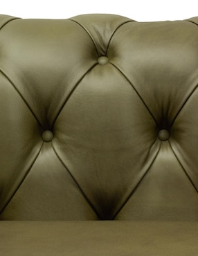 Love seat Suli Muebles Chesterfield de piel