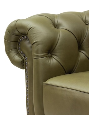 Sala 3 piezas Chesterfield Suli Muebles de piel