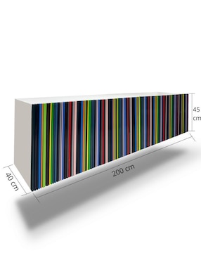 Credenza Brugge Rosmarino Concept de madera