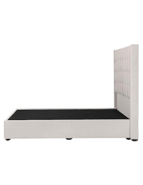 Cama Bruks Base Trinity de madera