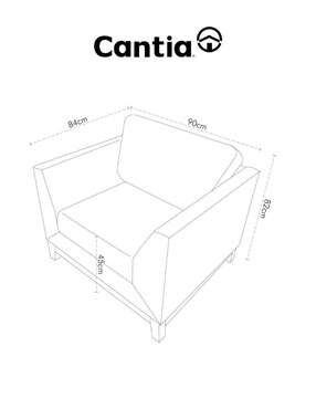 Sillón Loira Cantia
