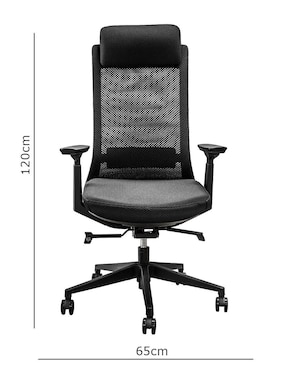 Silla de escritorio Ergoelite Mobica de tela