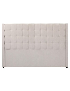 Cabecera Bruks Trinity de madera y tela