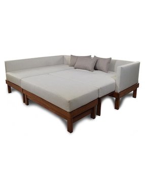 Sofá cama Rachel de madera pino
