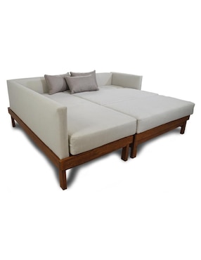 Sofá cama Rachel de madera pino