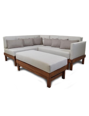 Sofá cama Rachel de madera pino