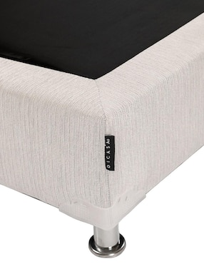 Base para cama armable Box Dicasa de madera pino