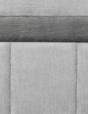 Cabecera Bora Dicasa de madera y tela