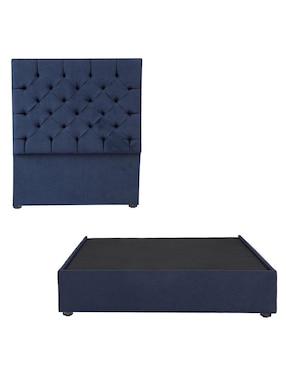 Cama Capri Base Dicasa de madera pino