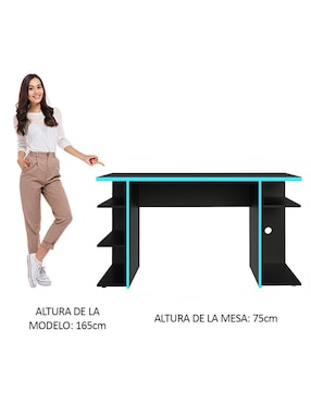 Escritorio armable Madesa de MDP