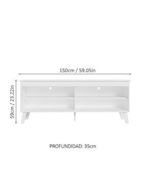 Mueble de tv armable Madesa de MDP