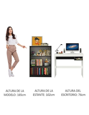 Escritorio armable Madesa de MDP