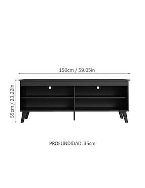 Mueble de tv armable Madesa de MDP