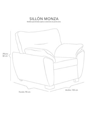 Sillón Monza Dicasa