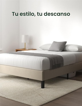 Base para cama armable Curtis Zinus de aglomerado
