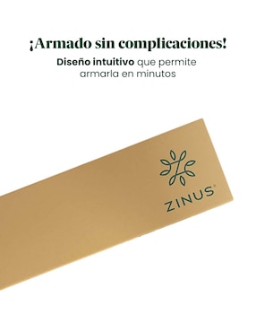 Base para cama armable Florence Zinus de acero inoxidable