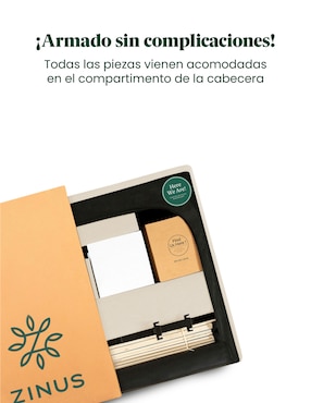 Base para cama armable Maya Zinus