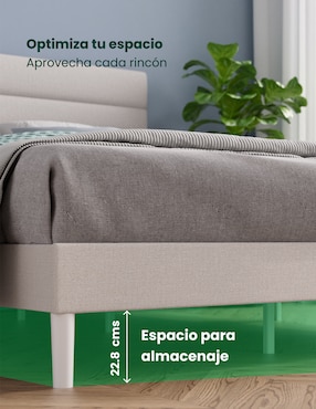 Base para cama armable Piper Zinus