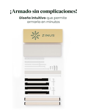 Base para cama armable Piper Zinus