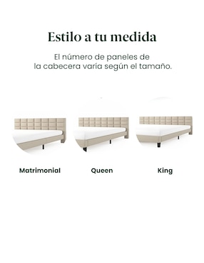 Base para cama armable Leo Zinus