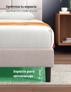Base para cama armable Leo Zinus