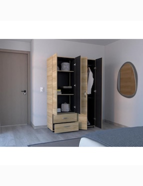 Ropero armable Excelsior Tanker Closet Beige de melamina