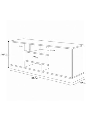 Mueble de TV armable Hogare