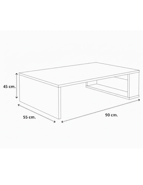Mesa de centro armable Hogare
