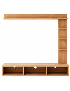 Mueble flotante para TV armable Muebles Hogare de melamina