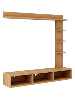 Mueble flotante para TV armable Muebles Hogare de melamina