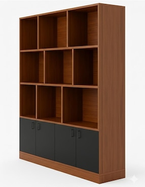 Librero armable Muebles Hogare de melamina