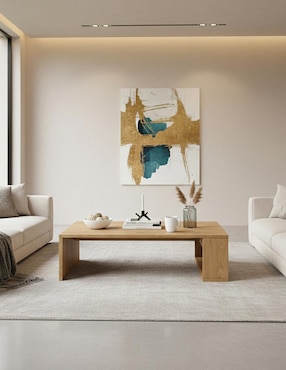 Mesa de centro armable Muebles Hogare de melamina