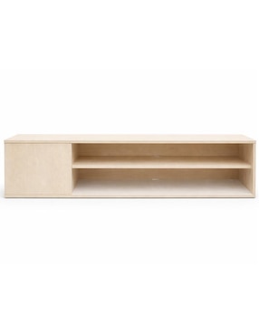 Mueble flotante para TV armable Muebles Hogare de melamina