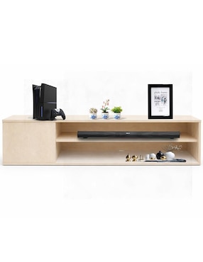 Mueble flotante para TV armable Muebles Hogare de melamina
