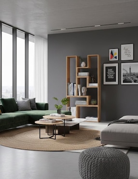 Librero armable Muebles Hogare de melamina