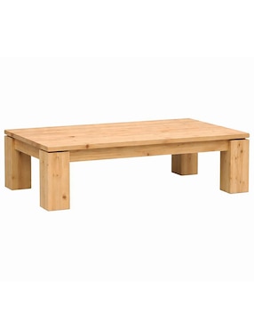 Mesa de centro armable Muebles Hogare de madera pino