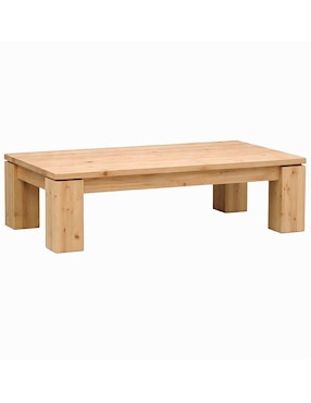 Mesa de centro armable Muebles Hogare de madera pino