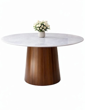 Mesa de comedor Trisha Cast Store de mármol