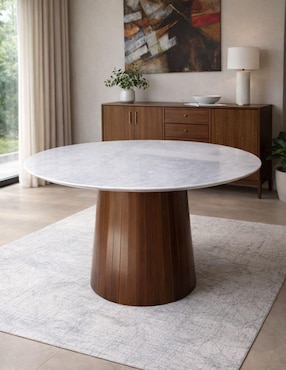 Mesa de comedor Trisha Cast Store de mármol