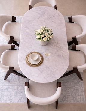 Mesa de comedor Siena Cast Store de mármol