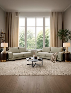 Love seat Liz Carbajal de lino