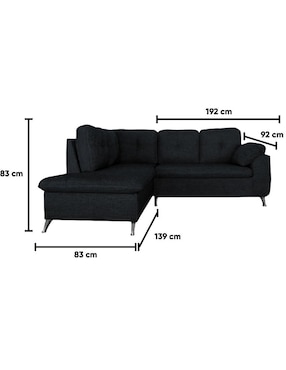 Sala modular Kessa de lino