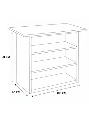 Mesa de cocina armable Hogare