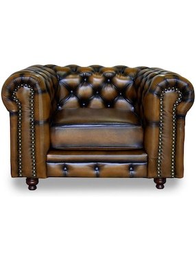 Sillón Chesterfield Confortopiel De Piel