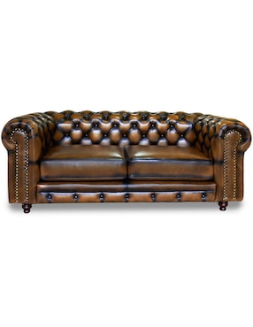 Love Seat Confortopiel Chesterfield De Piel