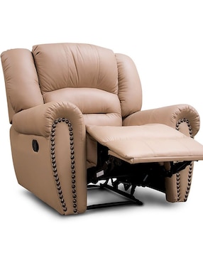 Reclinable Confortopiel Magnus De Piel Y Vinil