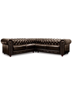 Sala Modular Chesterfield Confortopiel De Piel