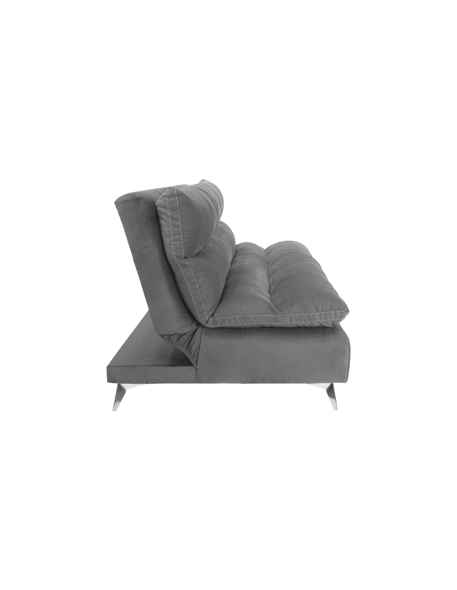 SOFÁ CAMA LOFT MICROFIBRA, GRIS