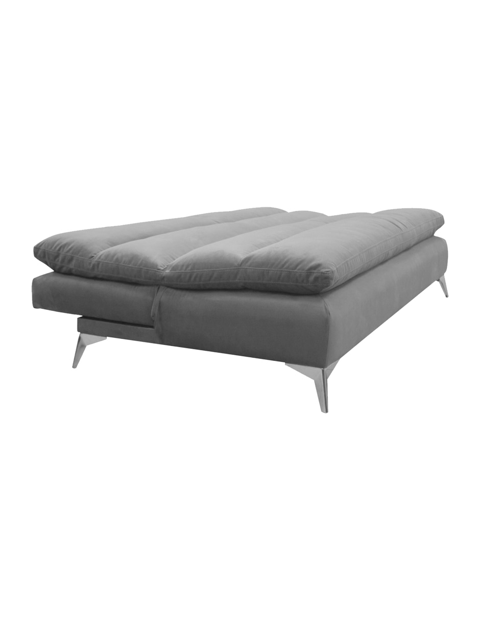 SOFÁ CAMA LOFT MICROFIBRA, GRIS