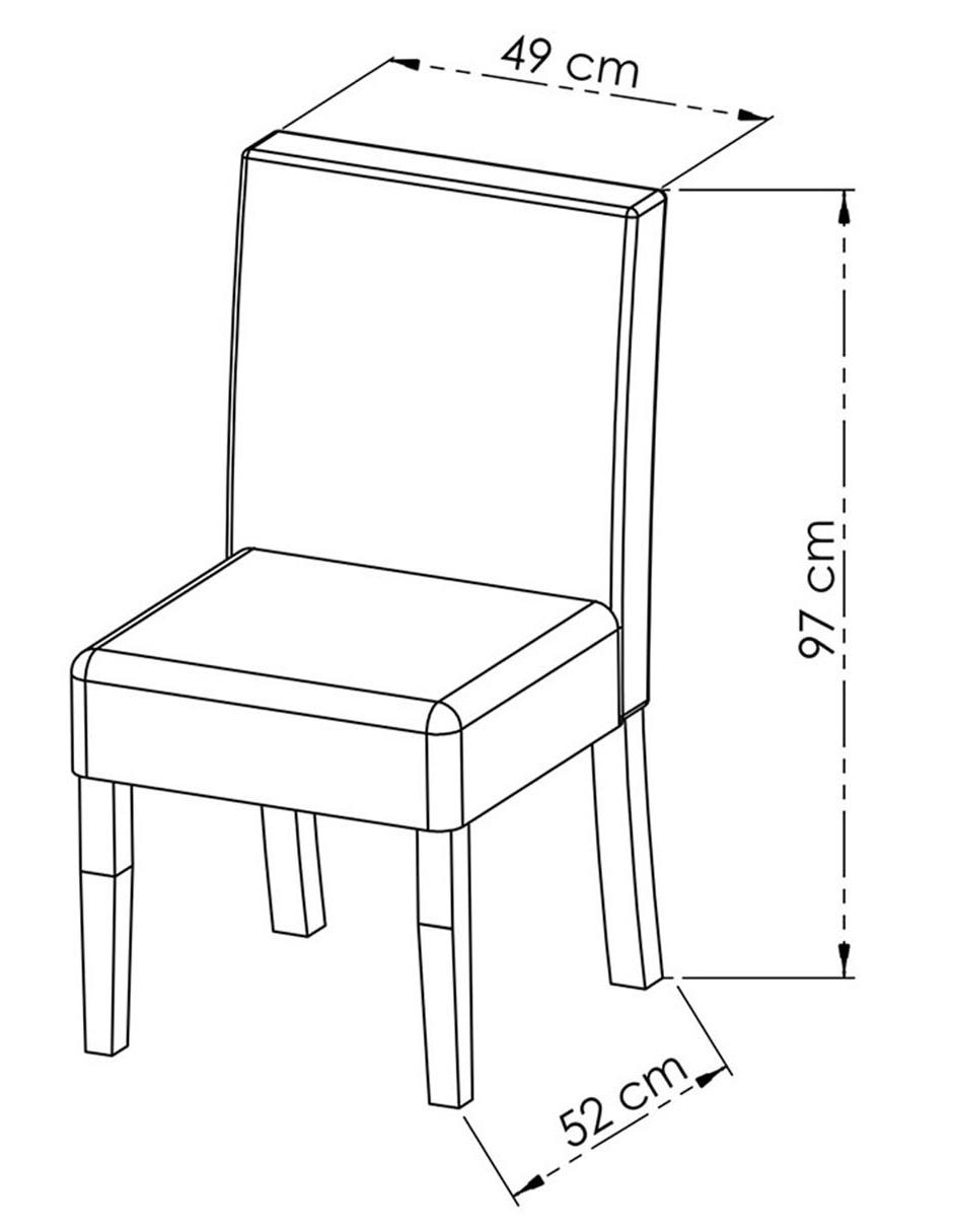 Silla Aviano de madera pino 4
